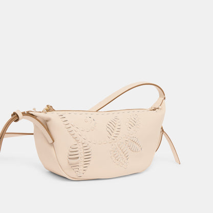 Dolce Vita Lipari Creme Leather Crossbody