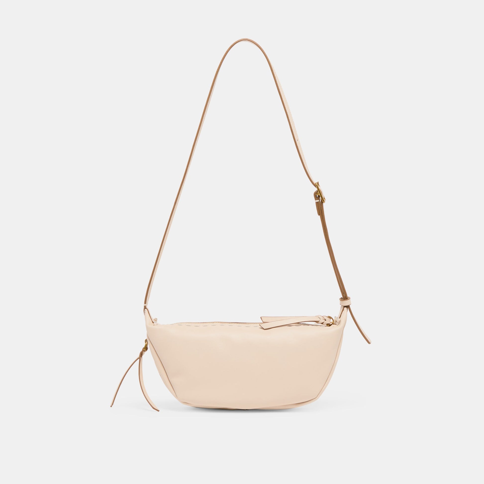 Dolce Vita Lipari Creme Leather Crossbody