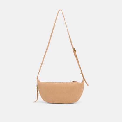Dolce Vita Lipari Beige Suede Crossbody
