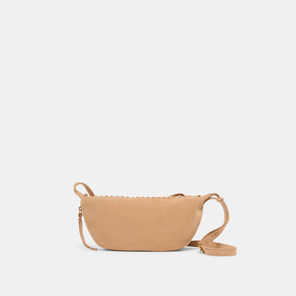 Dolce Vita Lipari Beige Suede Crossbody