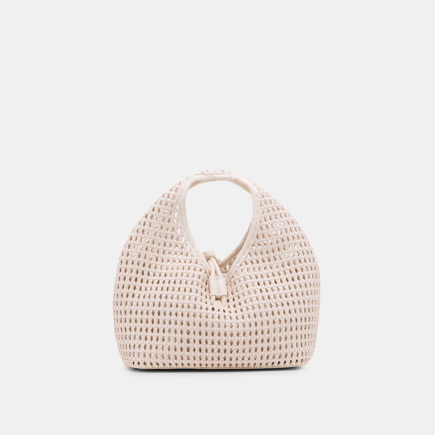 Dolce Vita Dahlia Ivory Stella Woven Handbag