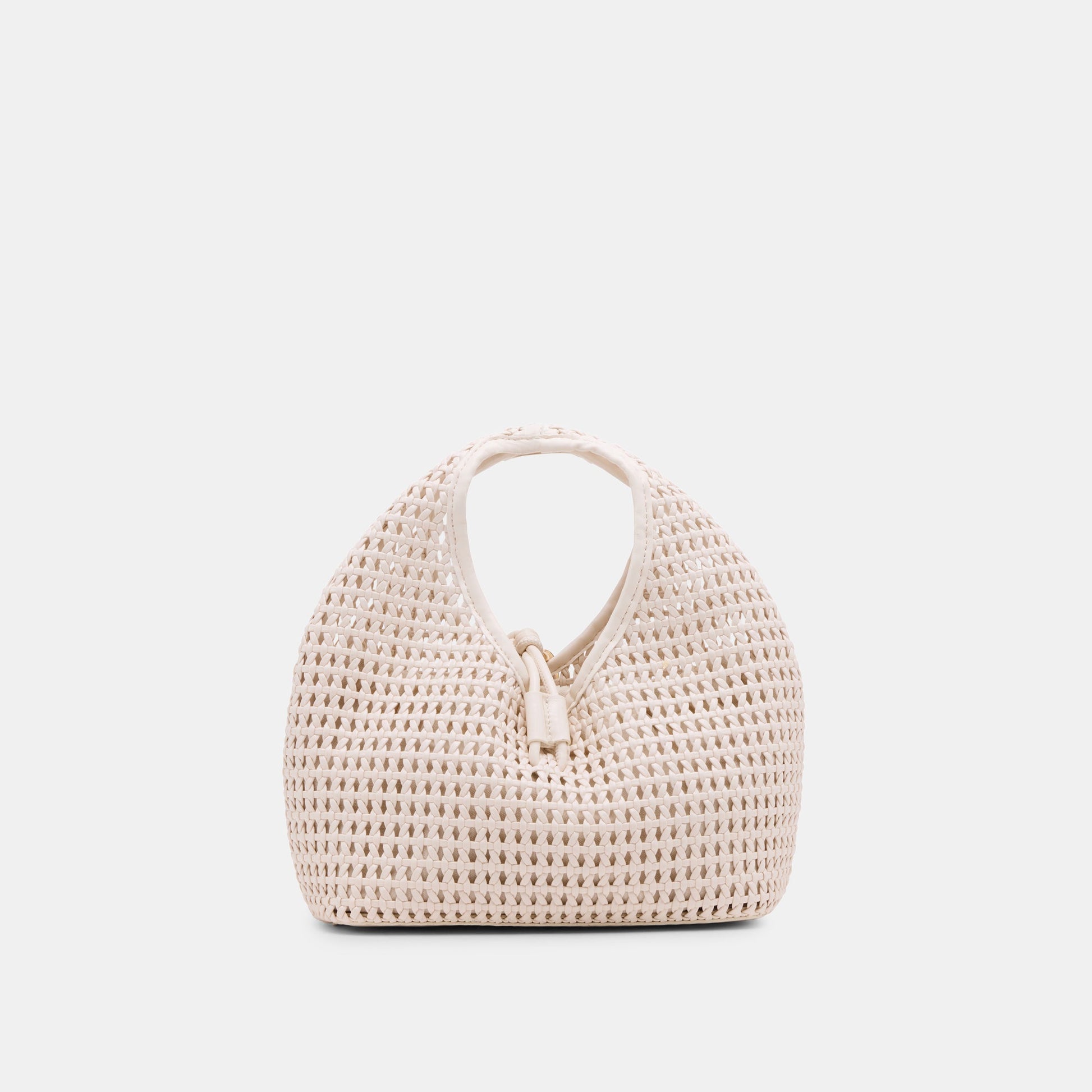 Dolce Vita Dahlia Ivory Stella Woven Handbag