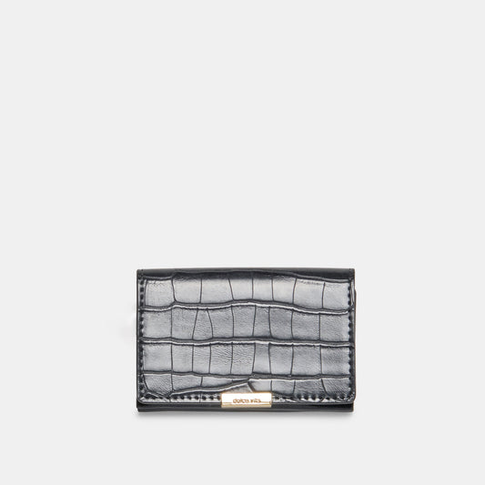 Dolce Vita Mini-Me Grey Croco Stella Wallet