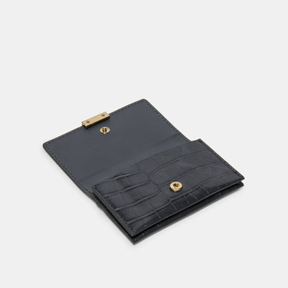 Dolce Vita Mini-Me Grey Croco Stella Wallet