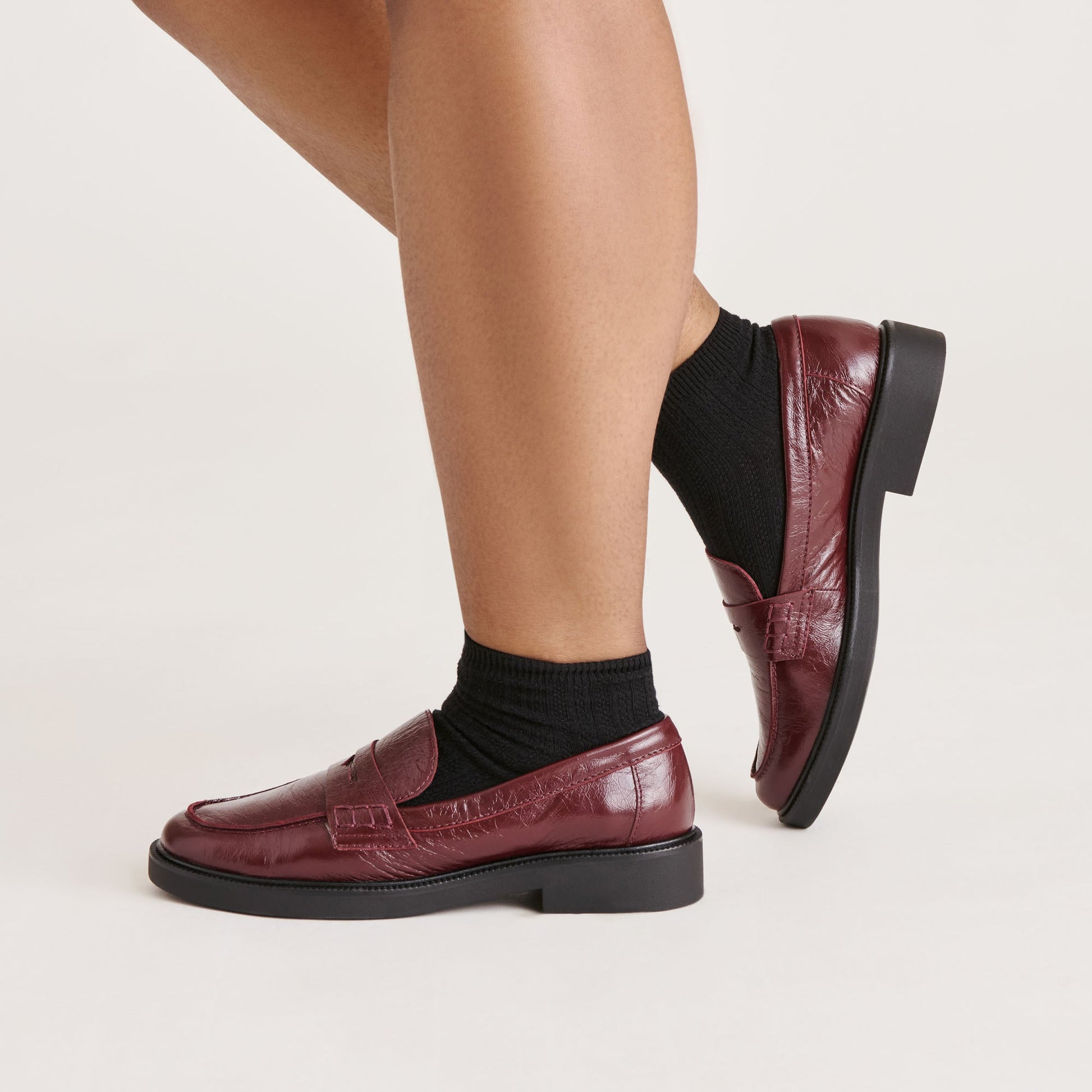 Dolce Vita 3 Pack Cable Anklet Black White Socks