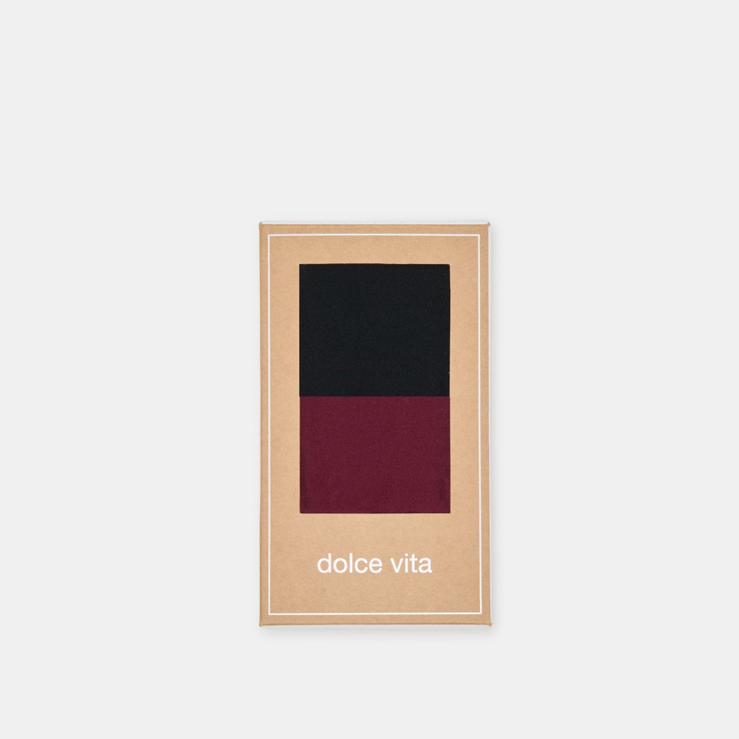Dolce Vita 2-Pack Cherry Black Solid Tights