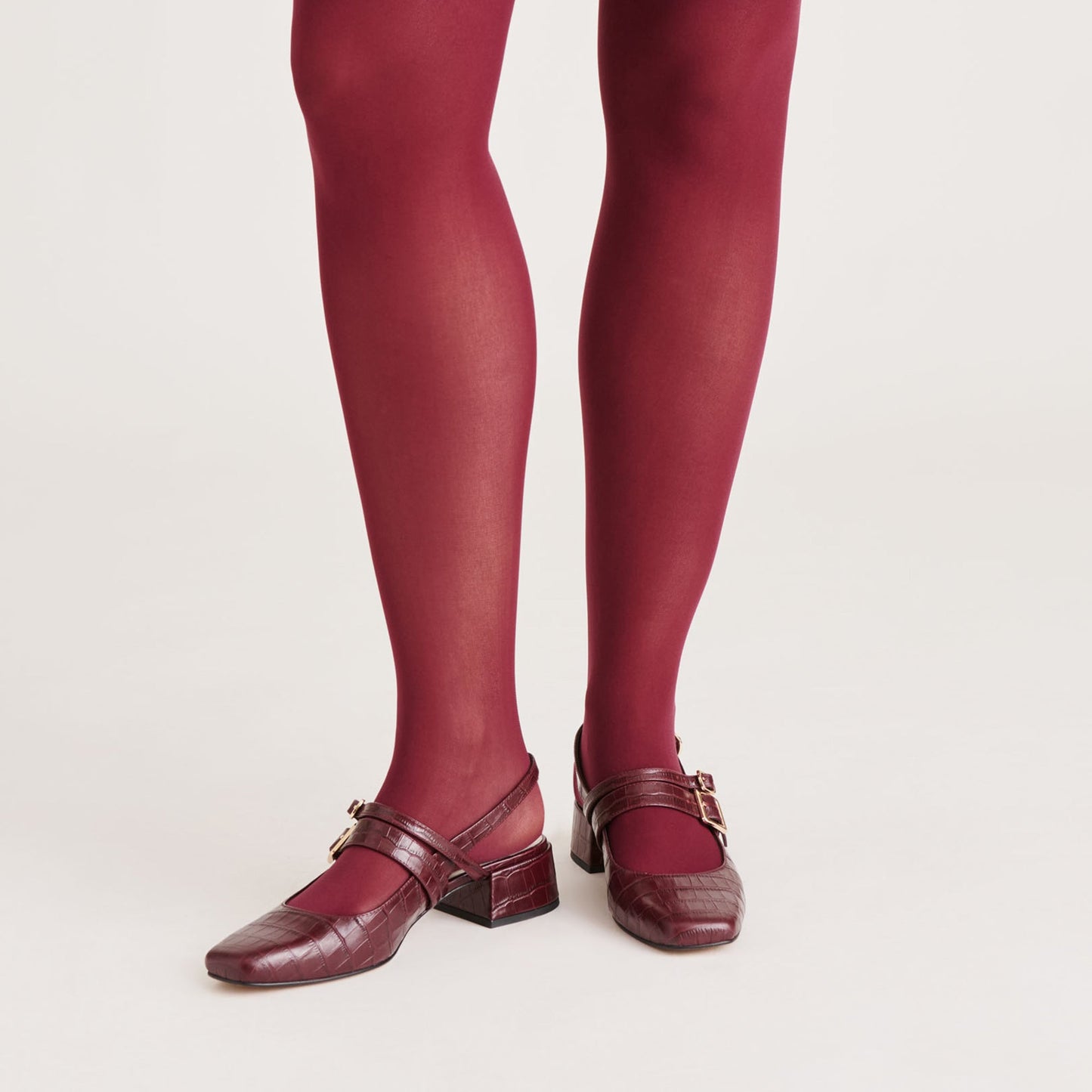 Dolce Vita 2-Pack Cherry Black Solid Tights