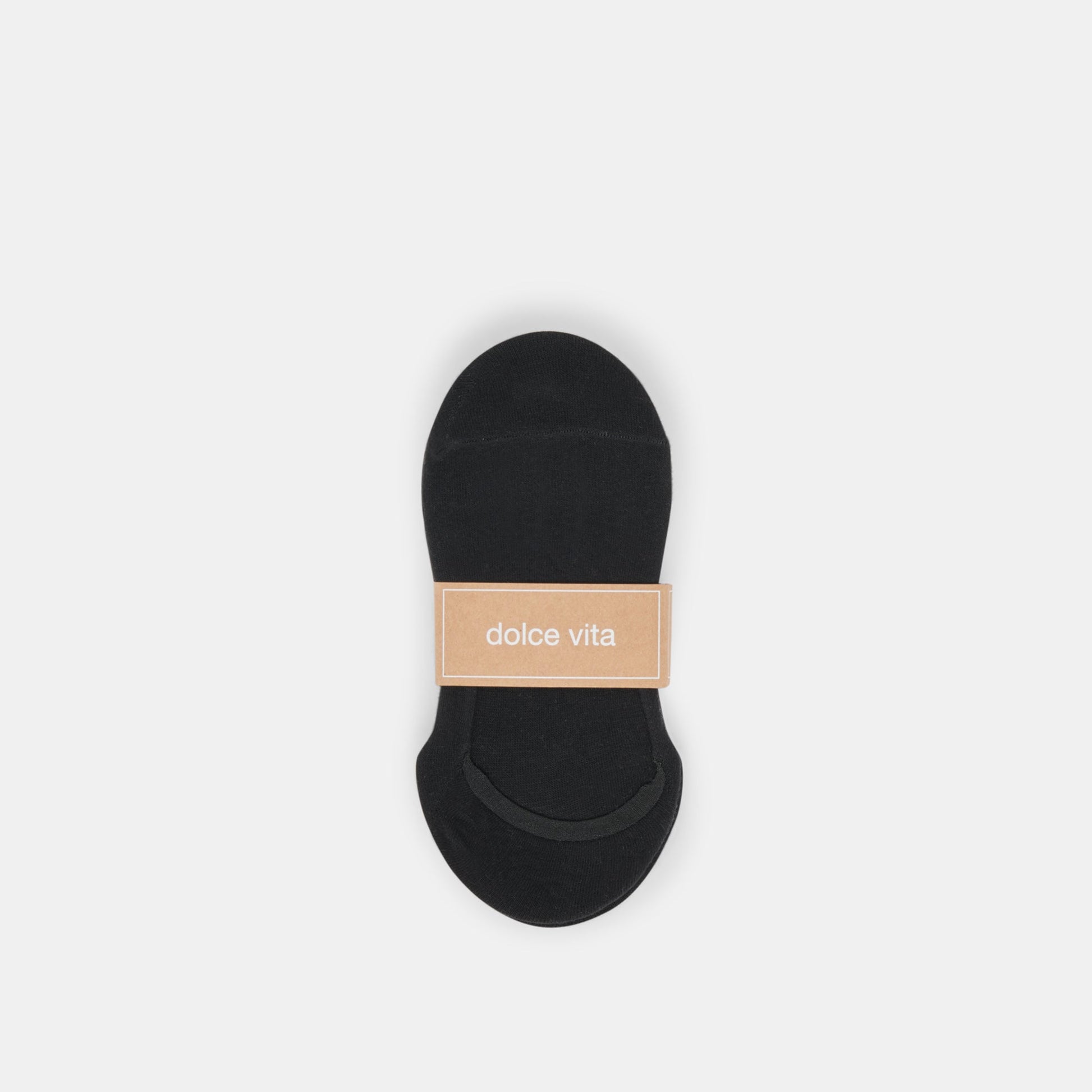 Dolce Vita 4 PACK NO SHOW SOCKS BLACK WHITE