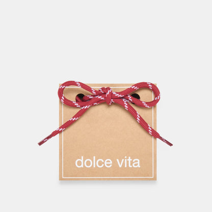 Dolce Vita TICK MARK CORD LACE BURGUNDY MULTI