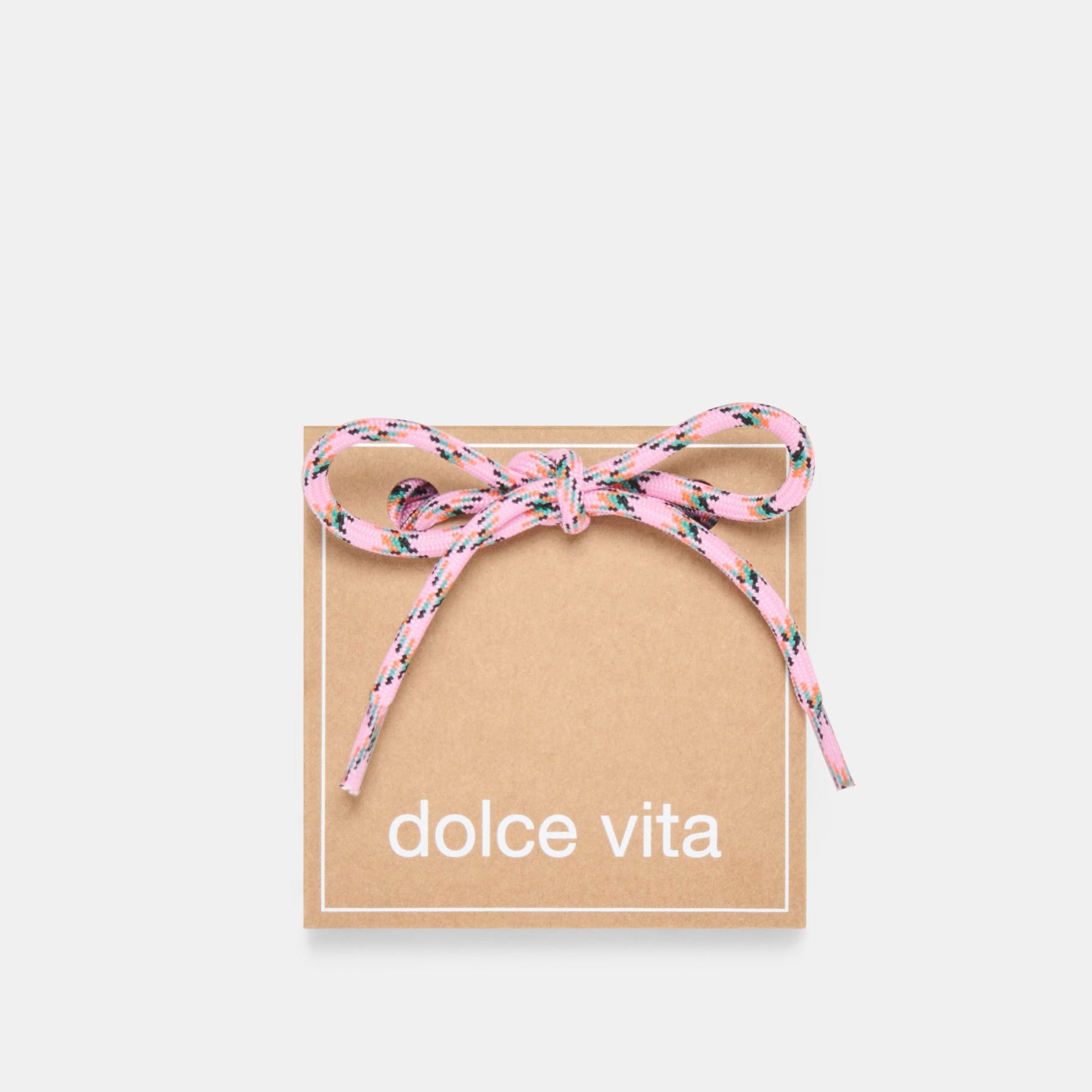 Dolce Vita CROSS CORD LACE PINK MULTI