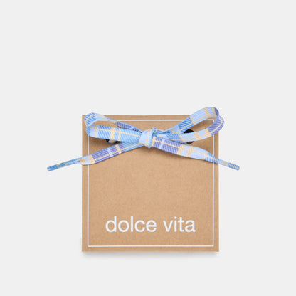 Dolce Vita PREPPY PLAID LACE BLUE MULTI