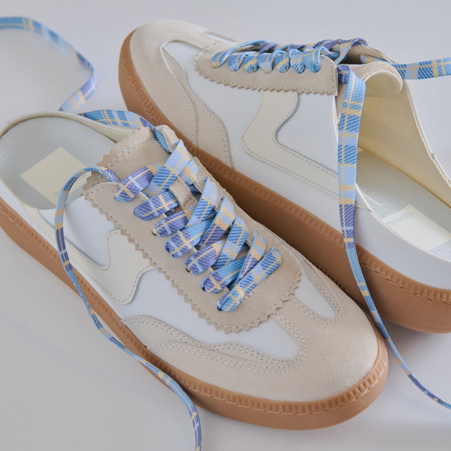 Dolce Vita PREPPY PLAID LACE BLUE MULTI