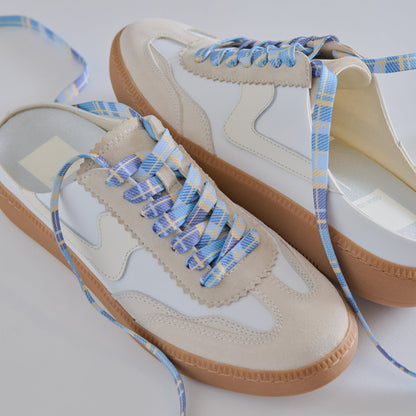 Dolce Vita PREPPY PLAID LACE BLUE MULTI