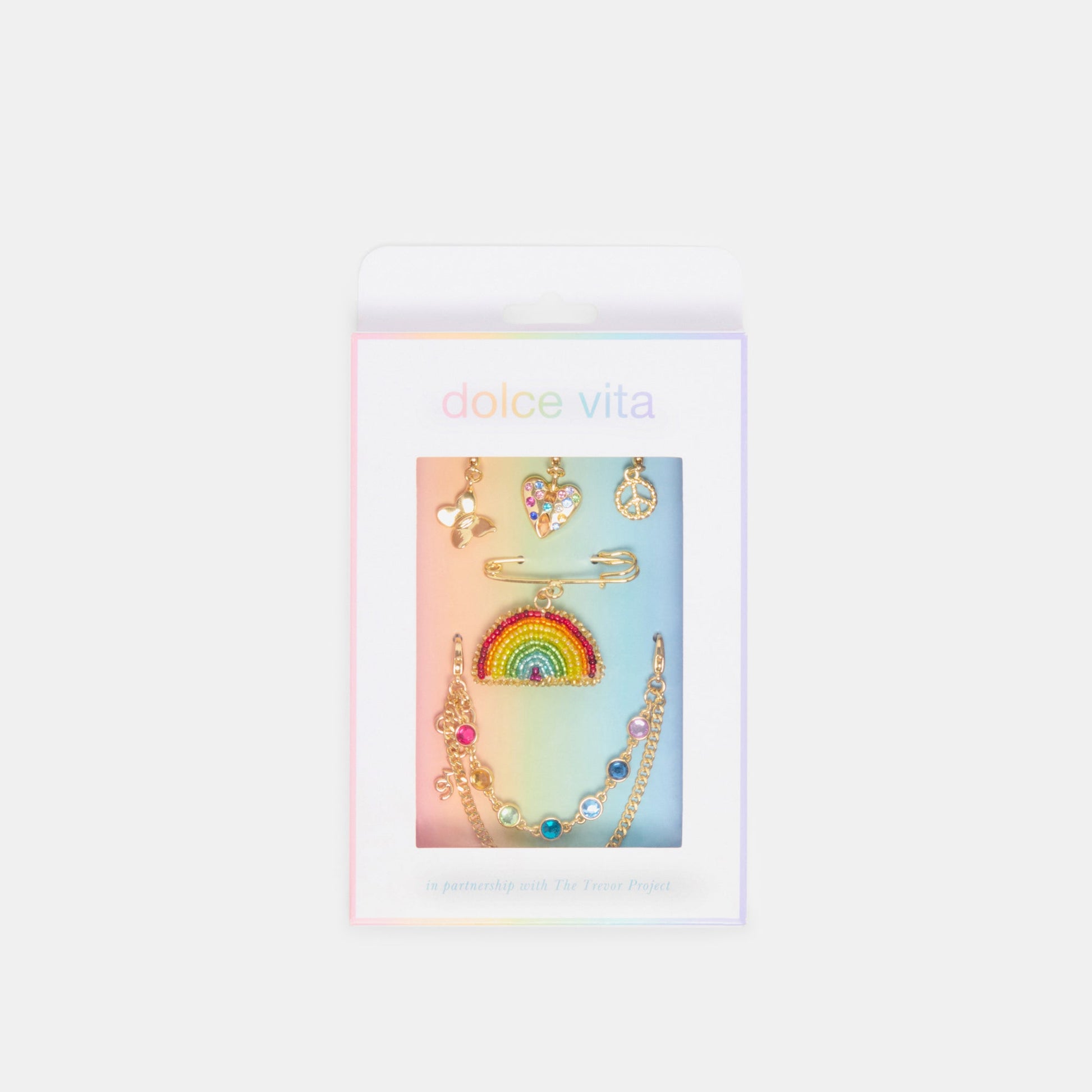 Dolce Vita Pride Rainbow Charm Package