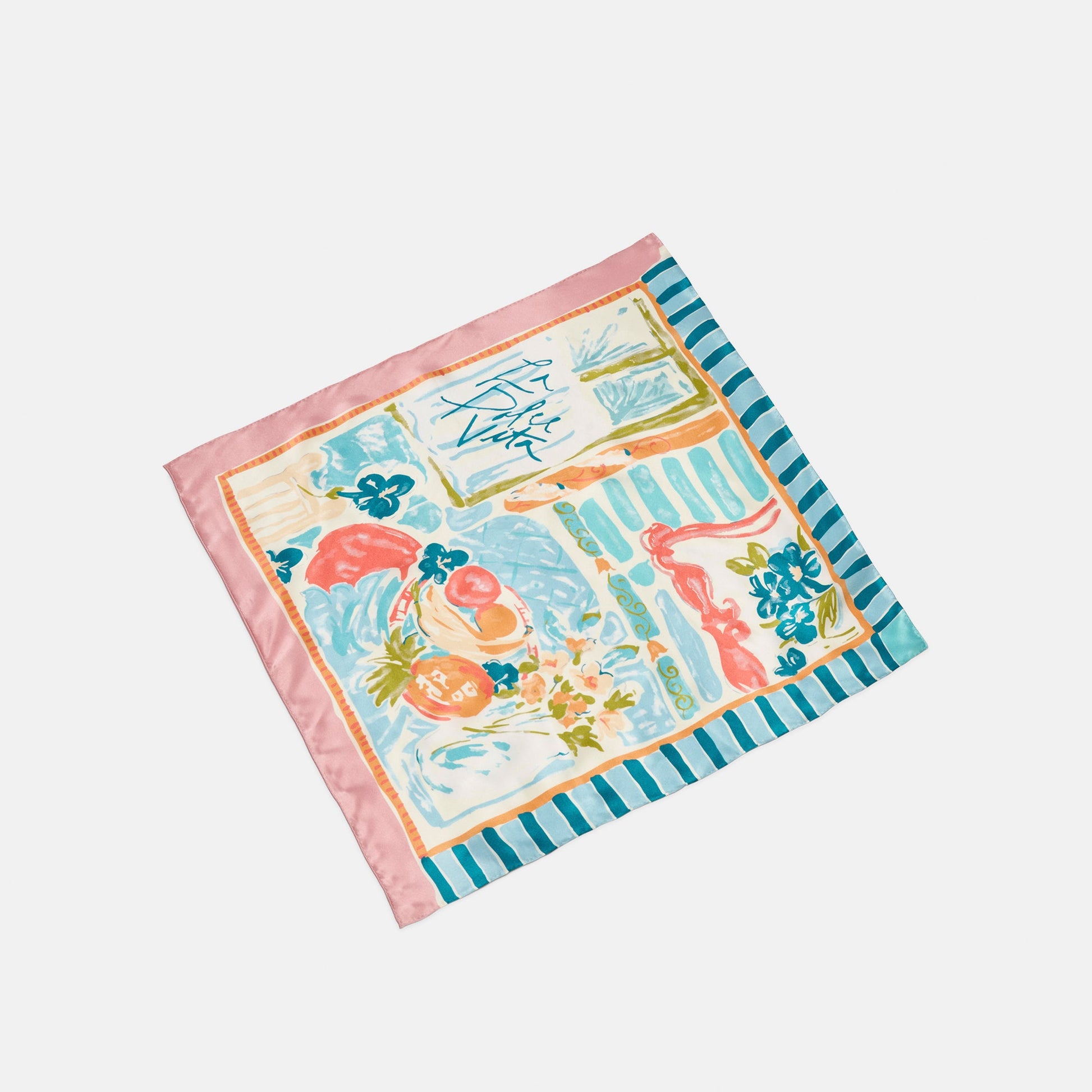 Dolce Vita La Dolce Vita Pastel Multi Scarf