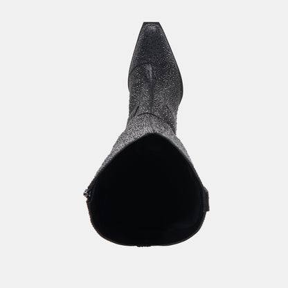 Dolce Vita ARIANA CRYSTAL BOOTS BLACK METALLIC CRYSTAL