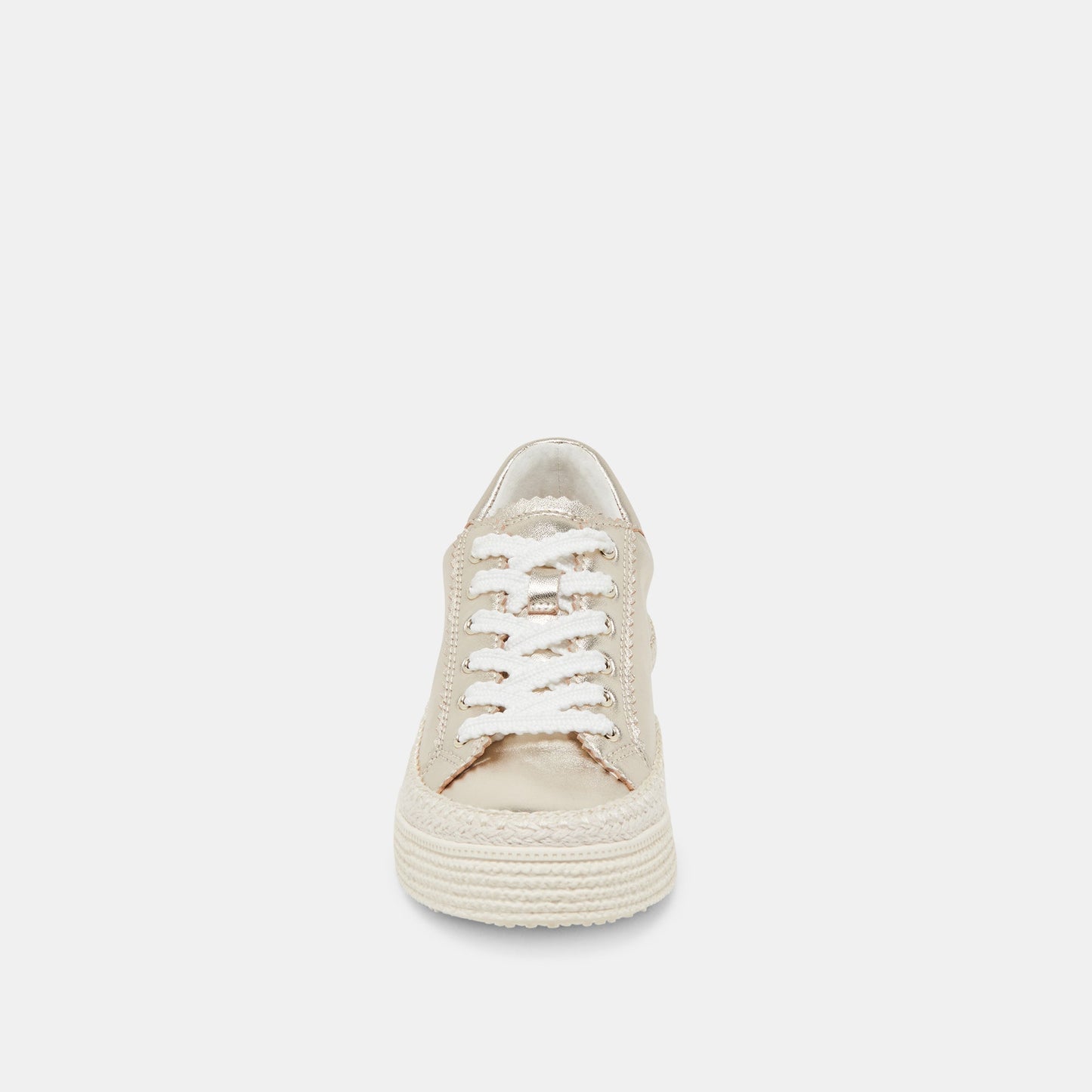 Dolce Vita LENNIX SNEAKERS LIGHT GOLD METALLIC LEATHER