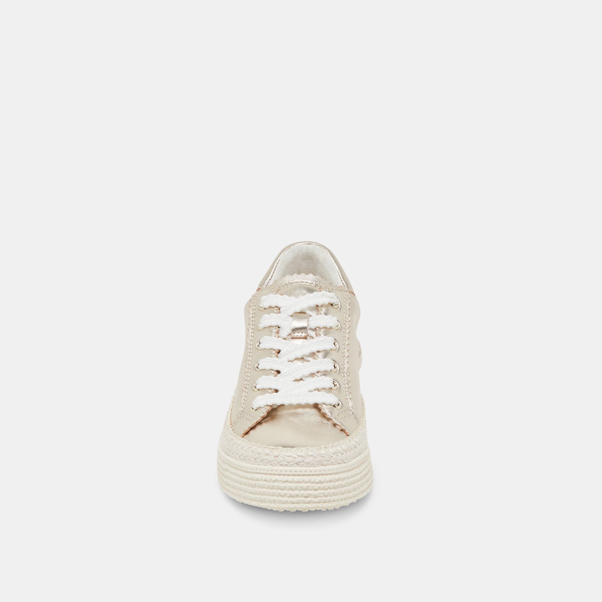 Dolce Vita LENNIX SNEAKERS LIGHT GOLD METALLIC LEATHER