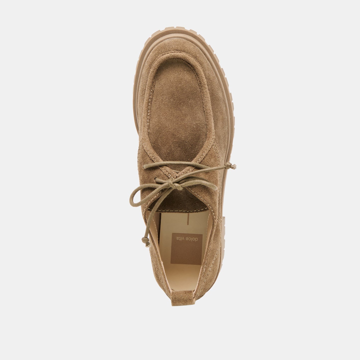 Dolce Vita Milza Olive Suede Loafers
