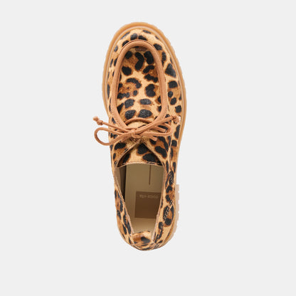 Dolce Vita Milza Dk Leopard Calf Hair Loafers