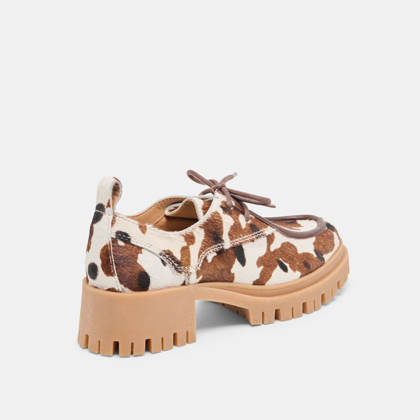 Dolce Vita Milza Cocoa Calf Hair Loafers
