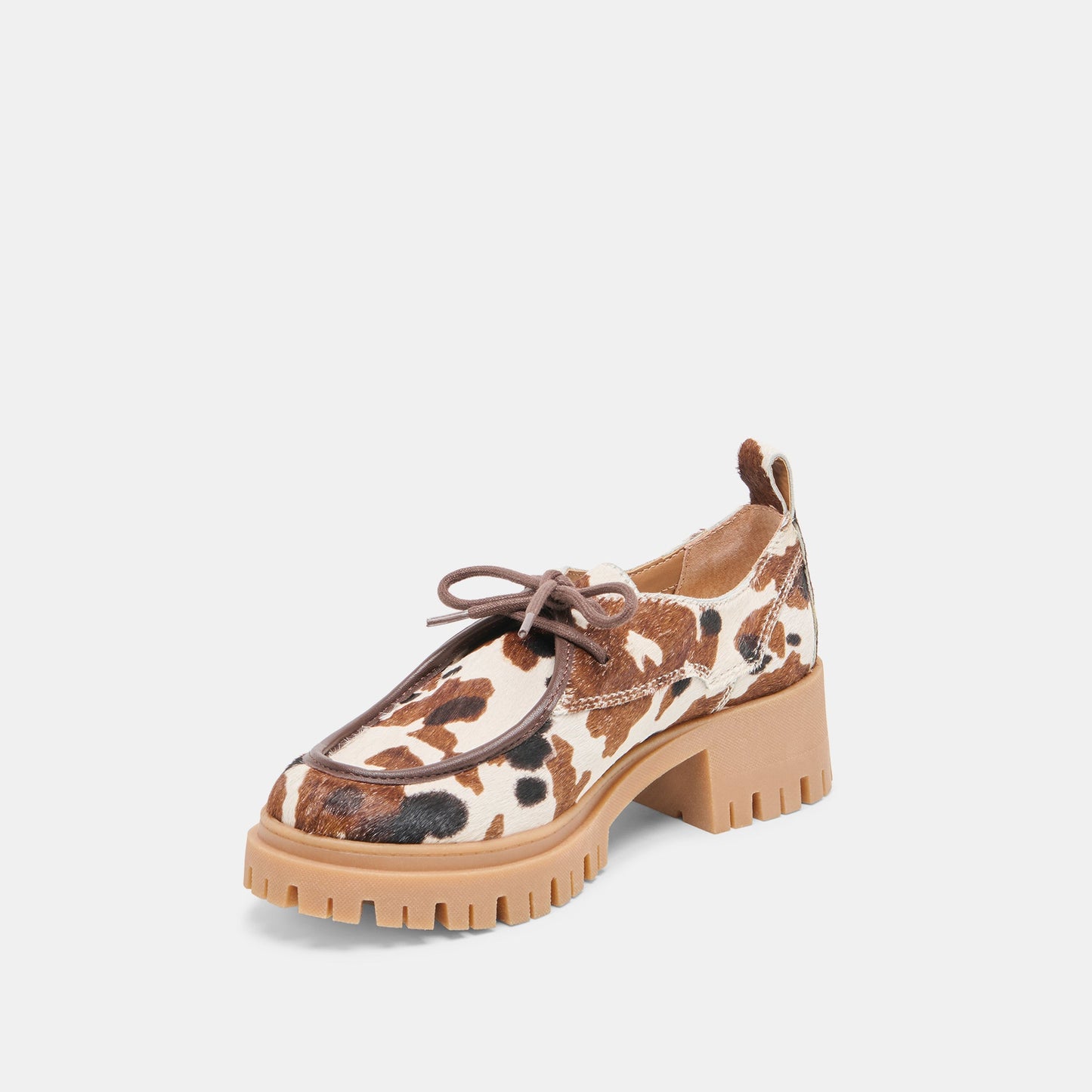Dolce Vita Milza Cocoa Calf Hair Loafers