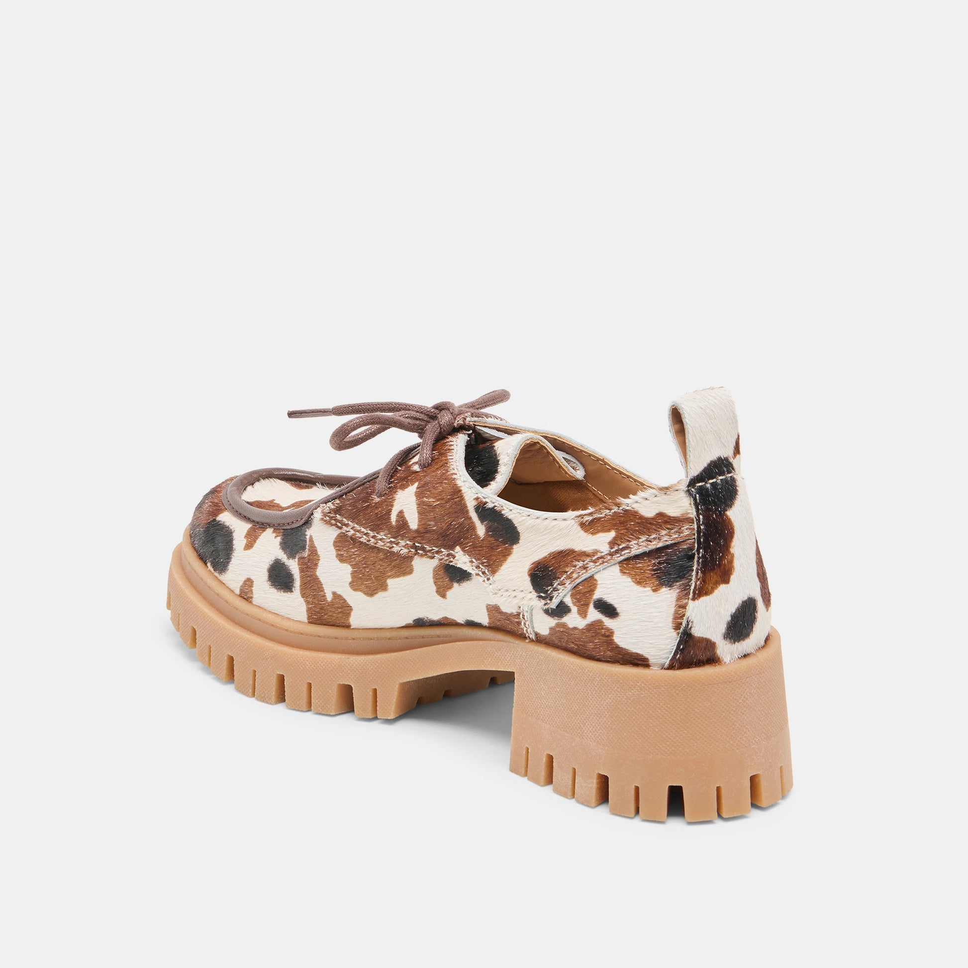 Dolce Vita Milza Cocoa Calf Hair Loafers