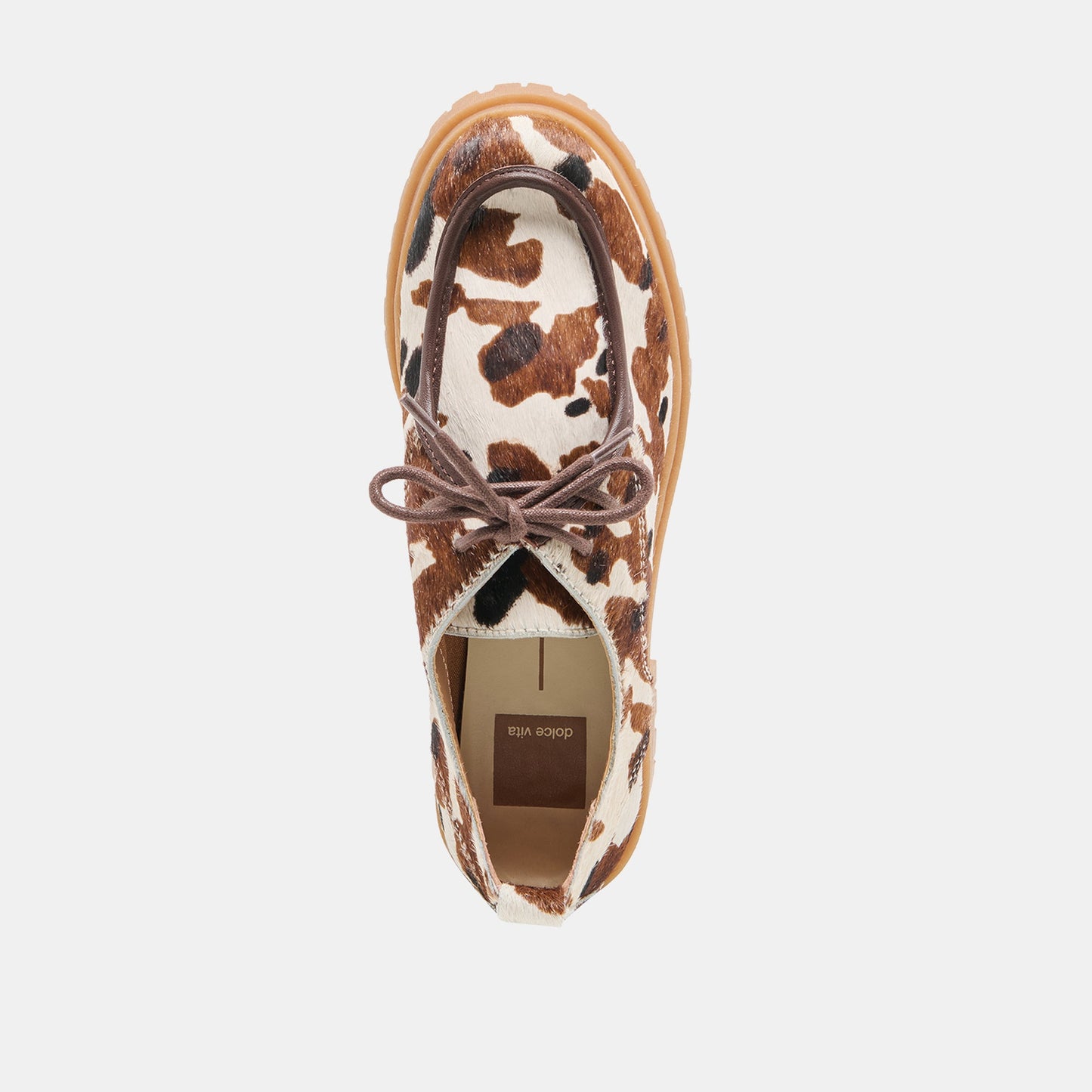 Dolce Vita Milza Cocoa Calf Hair Loafers