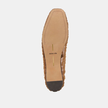 Dolce Vita Raeven Mid Brown Tulle Ballet Flats