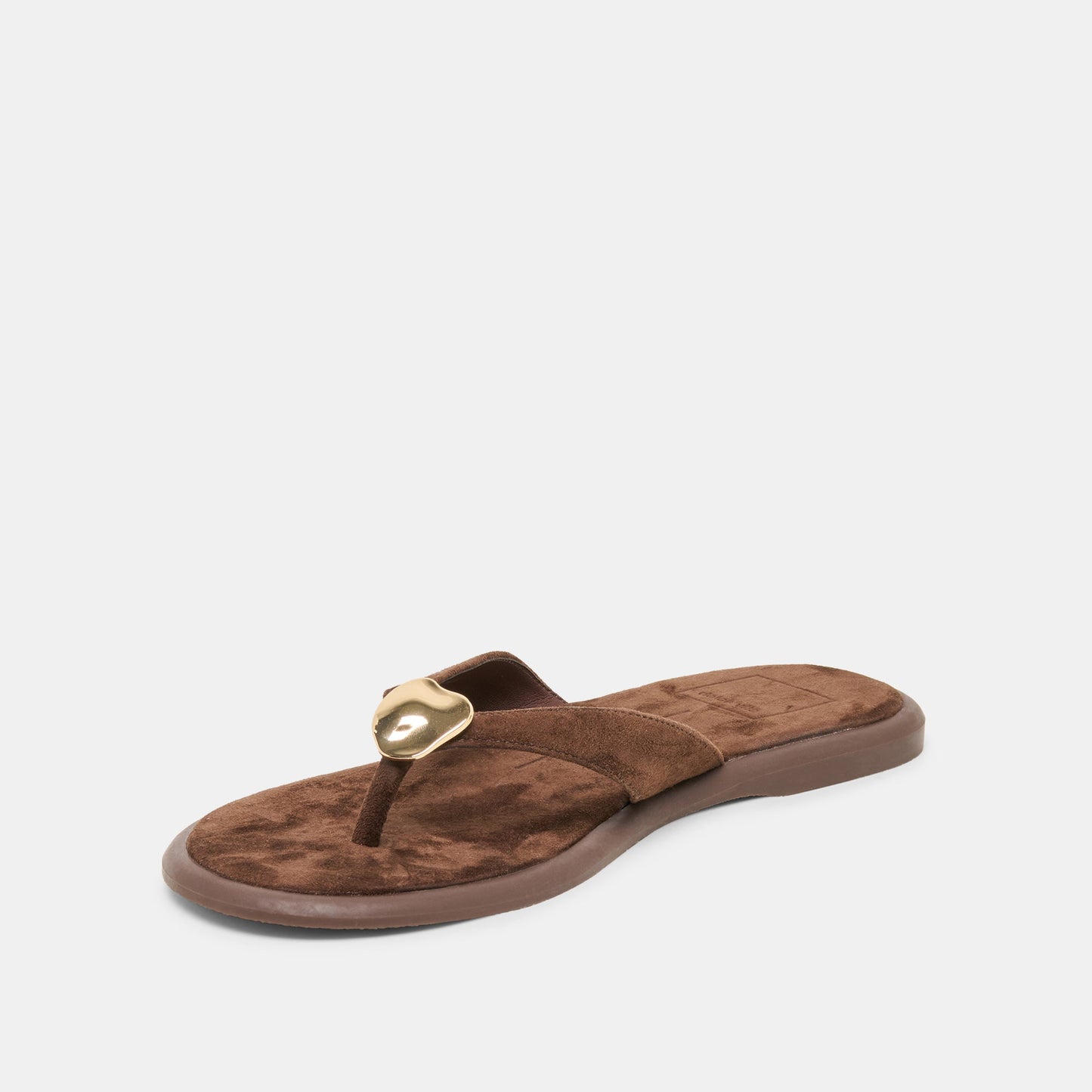 Dolce Vita Jaina Dk Brown Suede Sandals