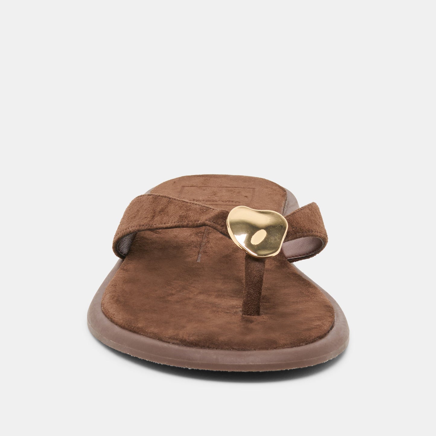 Dolce Vita Jaina Dk Brown Suede Sandals