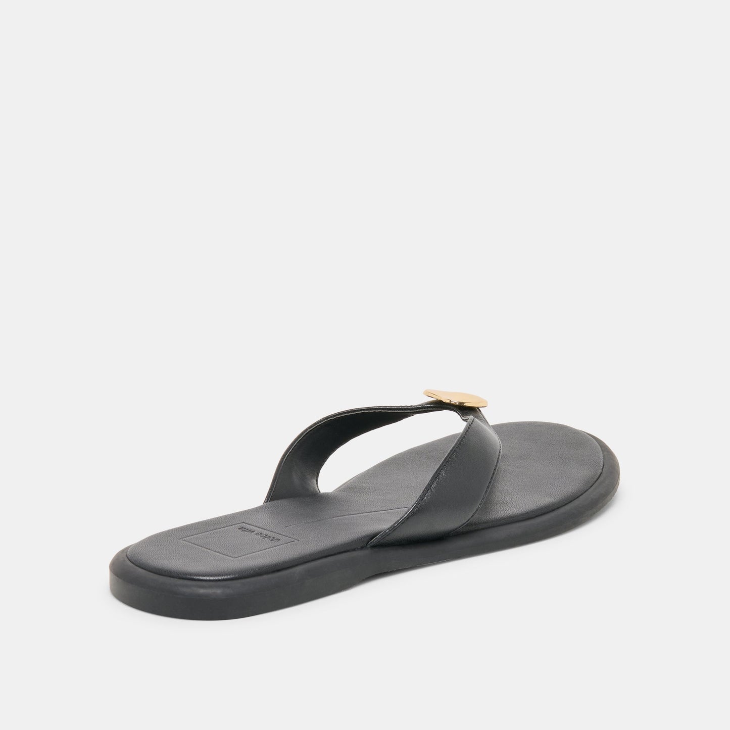 Dolce Vita Jaina Black Leather Sandals