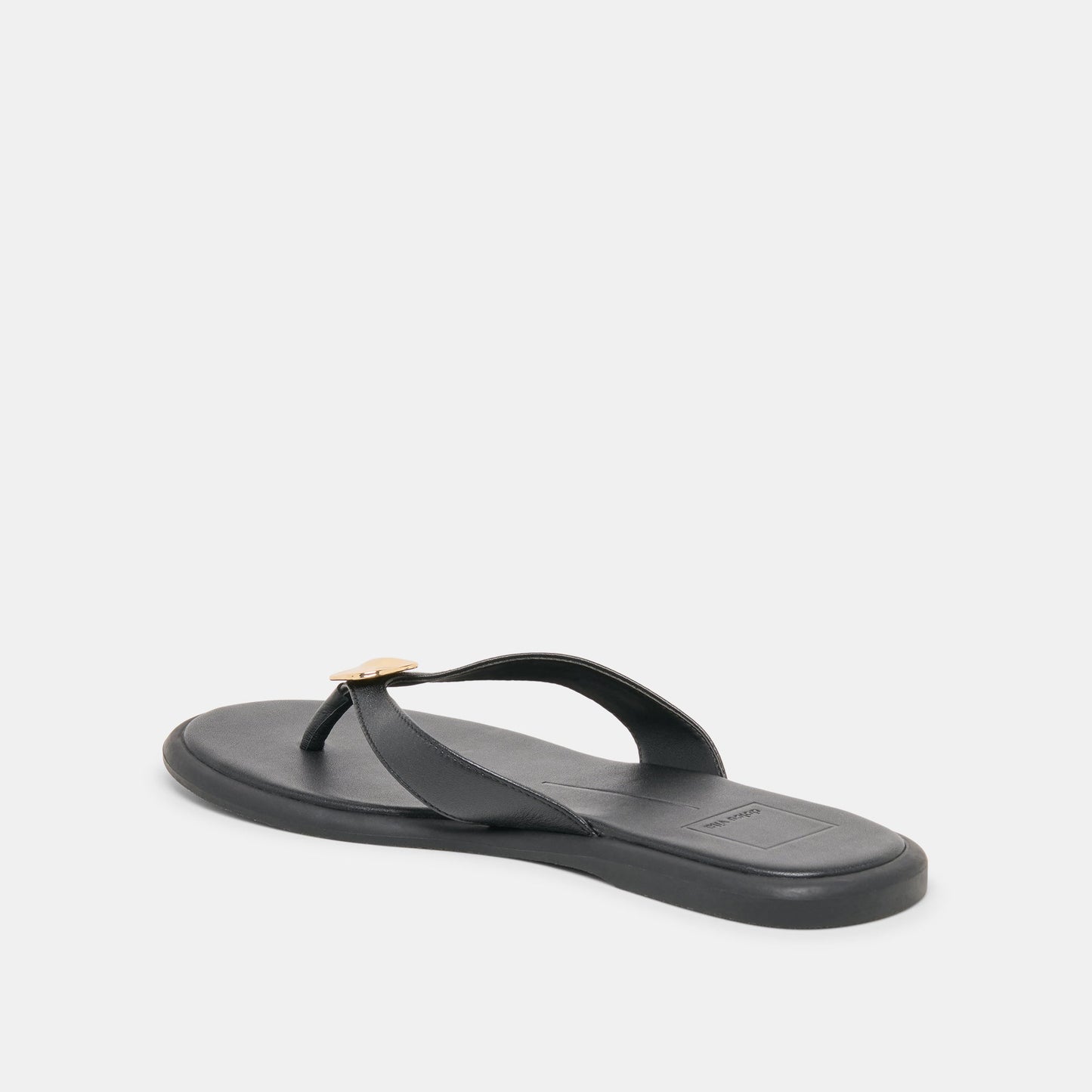 Dolce Vita Jaina Black Leather Sandals