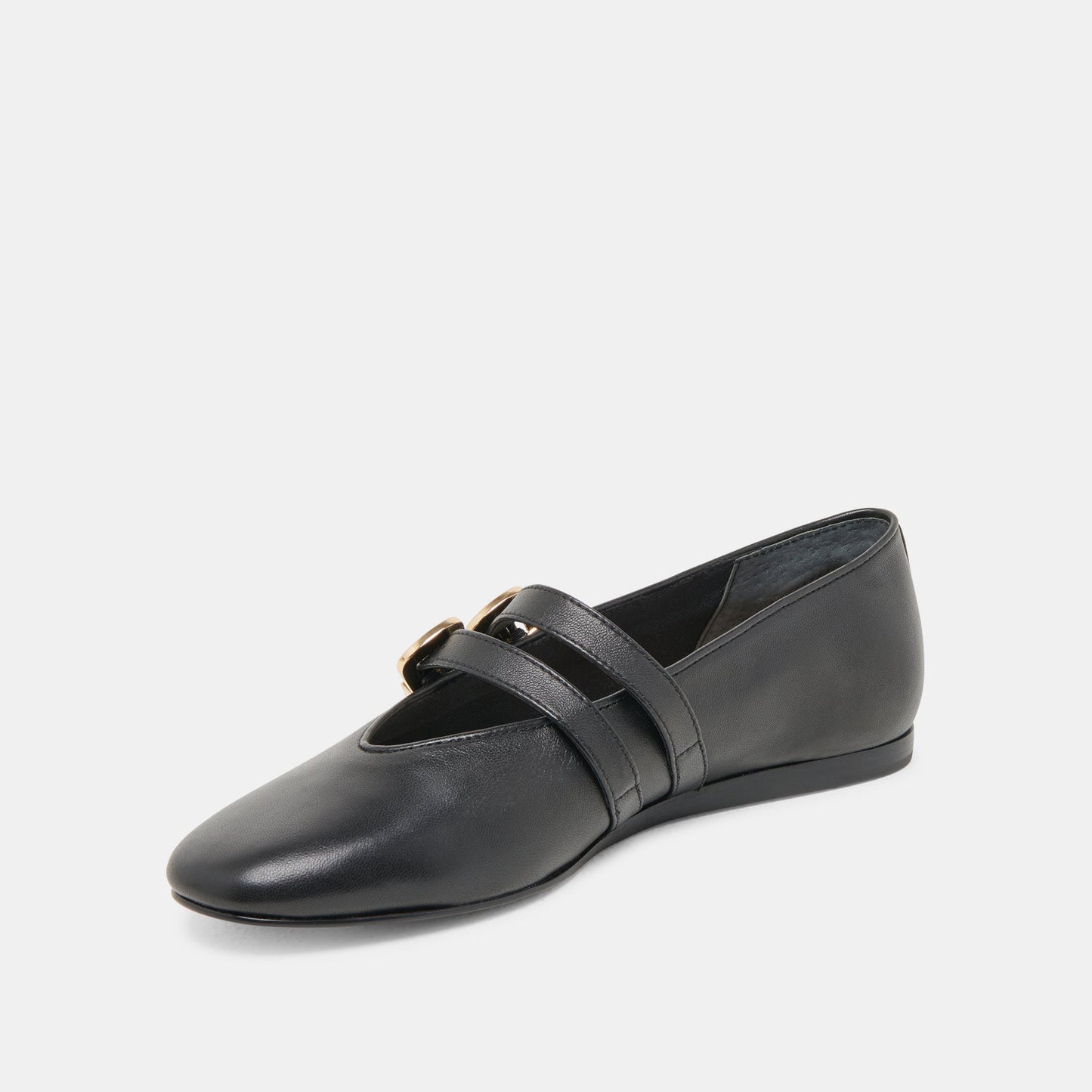 Dolce Vita BAYLEE BALLET FLATS BLACK LEATHER