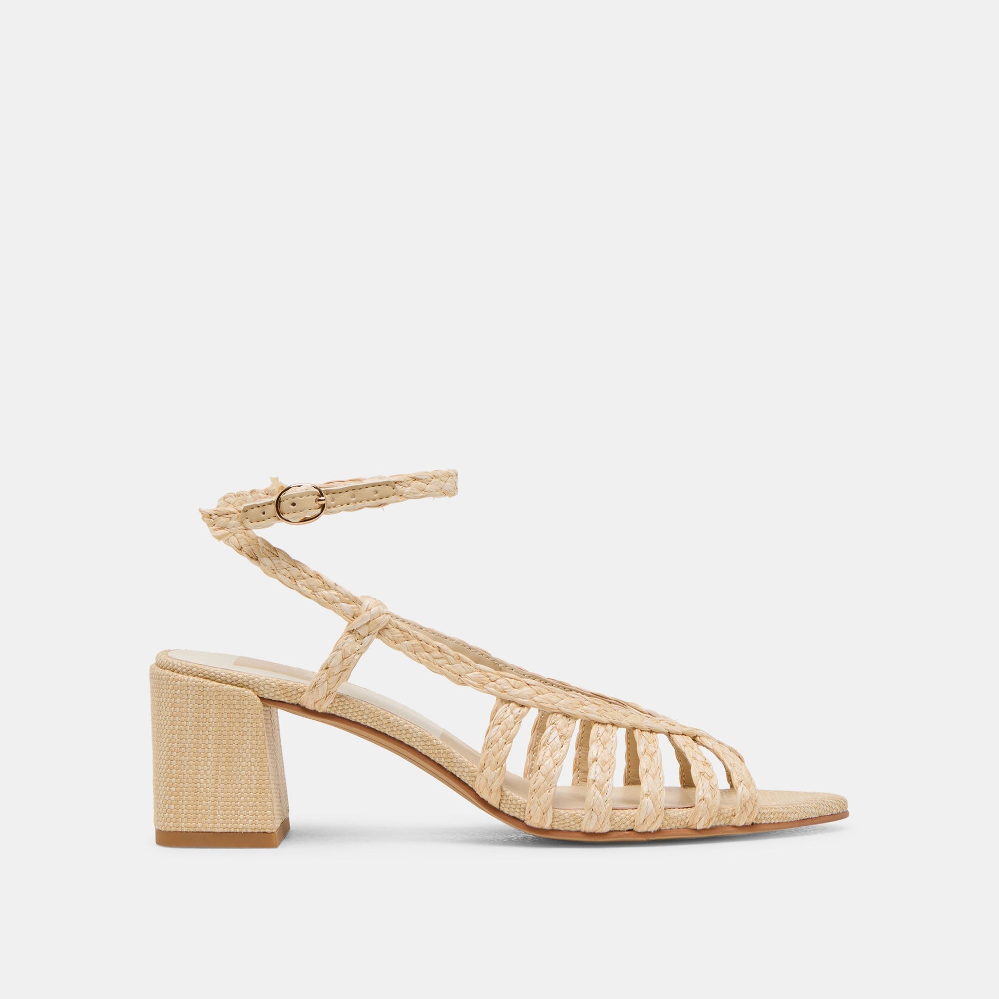 Dolce Vita YASMIN HEELS NATURAL RAFFIA