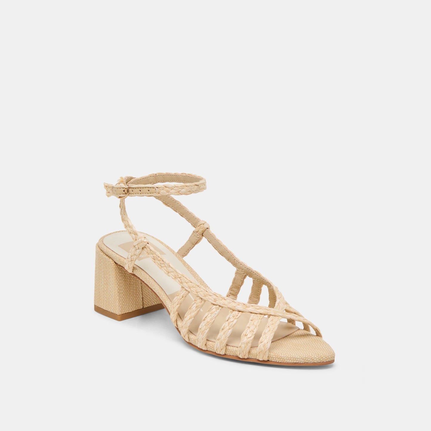 Dolce Vita YASMIN HEELS NATURAL RAFFIA