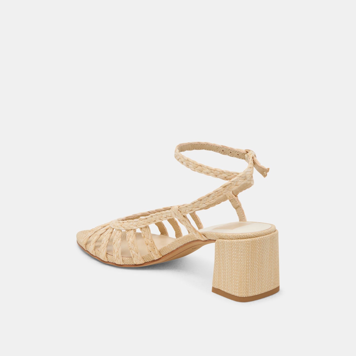 Dolce Vita YASMIN HEELS NATURAL RAFFIA