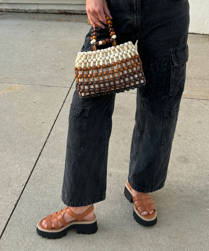 Dolce Vita LATICE SANDALS BROWN LEATHER
