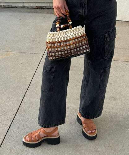 Dolce Vita LATICE SANDALS BROWN LEATHER