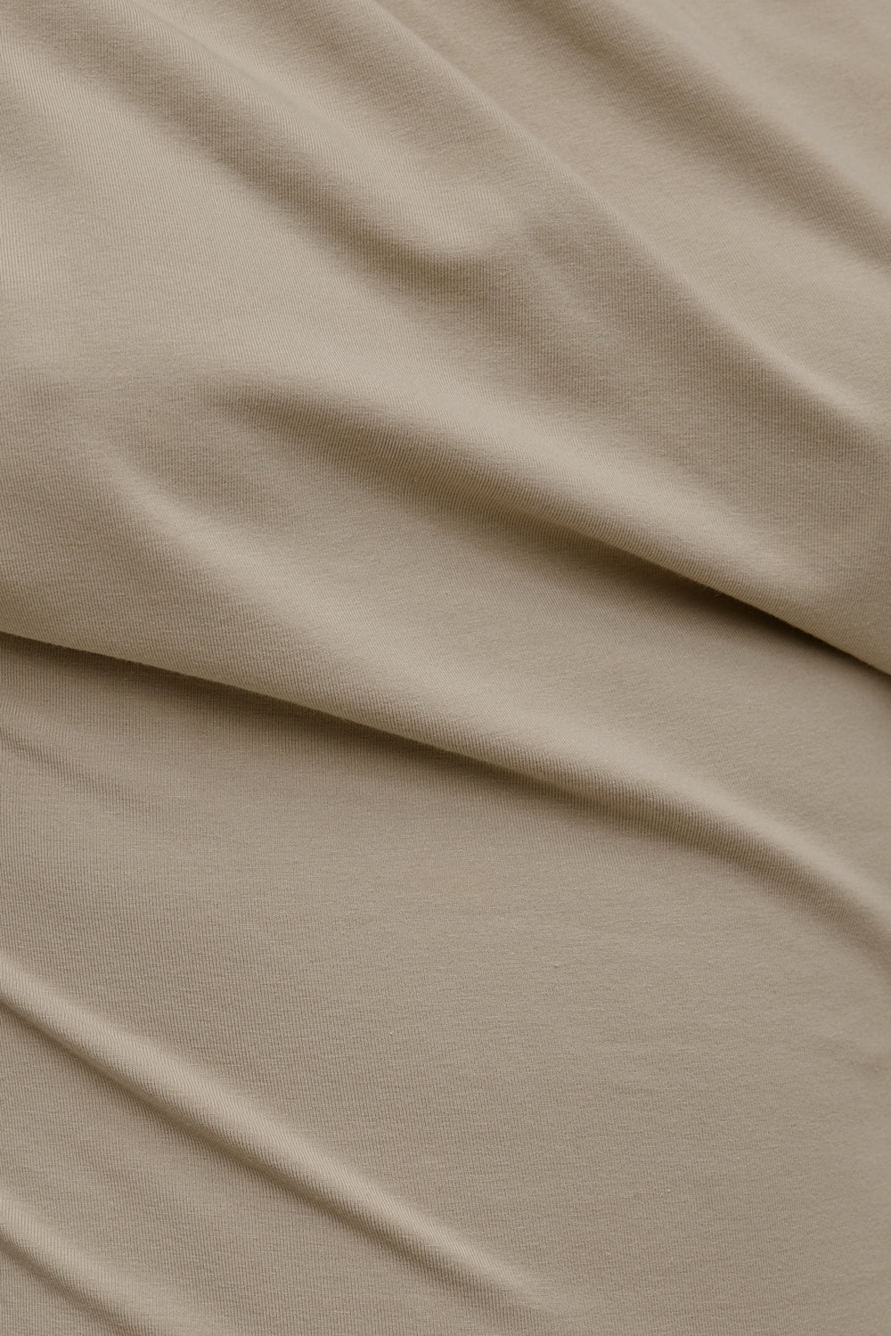Dynamite On Sale | Alexa Cotton Spandex T Shirt Beige