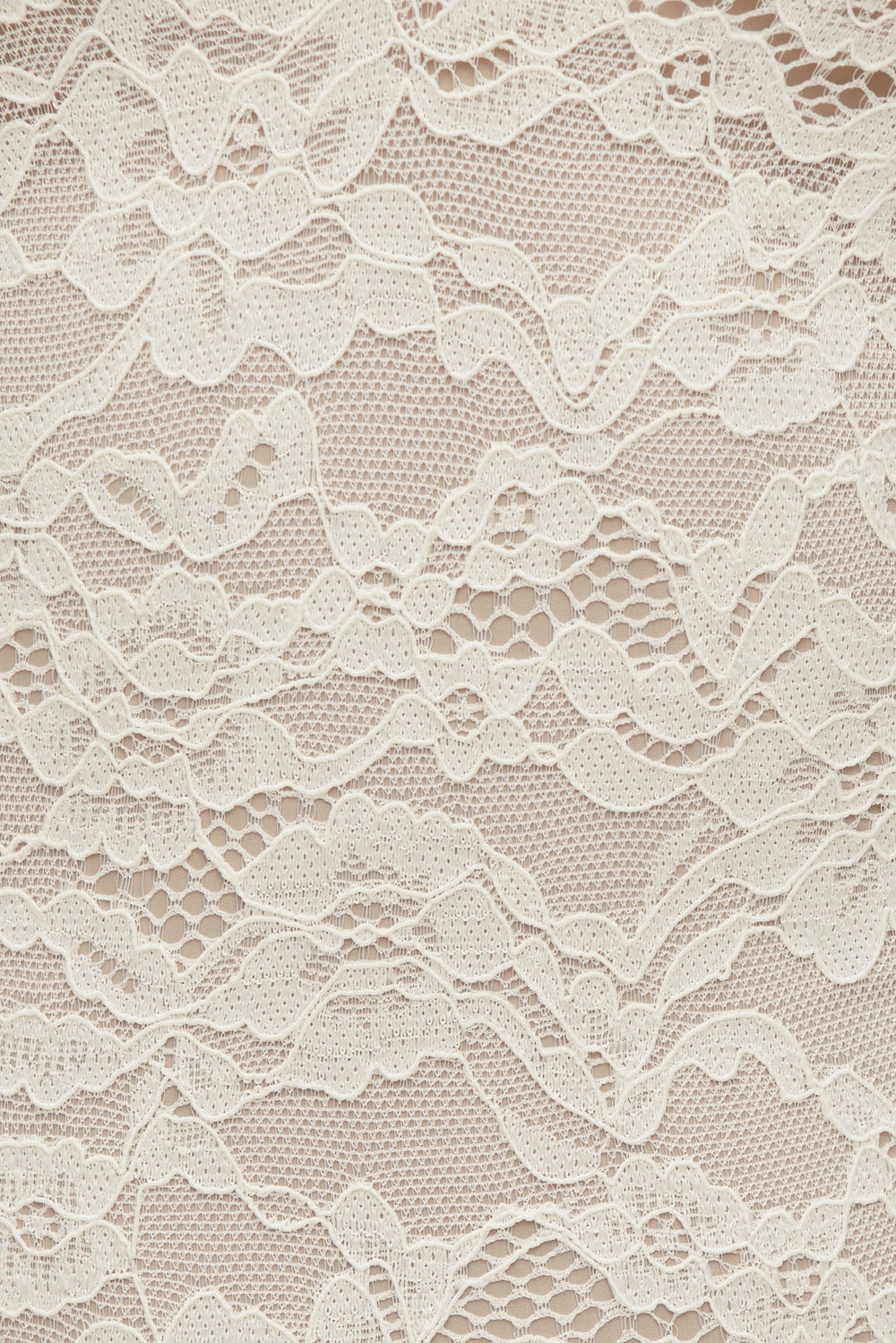 Dynamite Outlet | Lace Plunge Bodysuit Beige