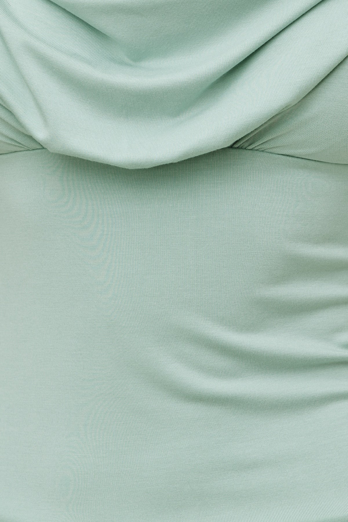 Dynamite Outlets | Draped Scoop Neck Top Blue