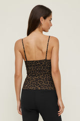 Dynamite Store | Twisted Cami Top Brown