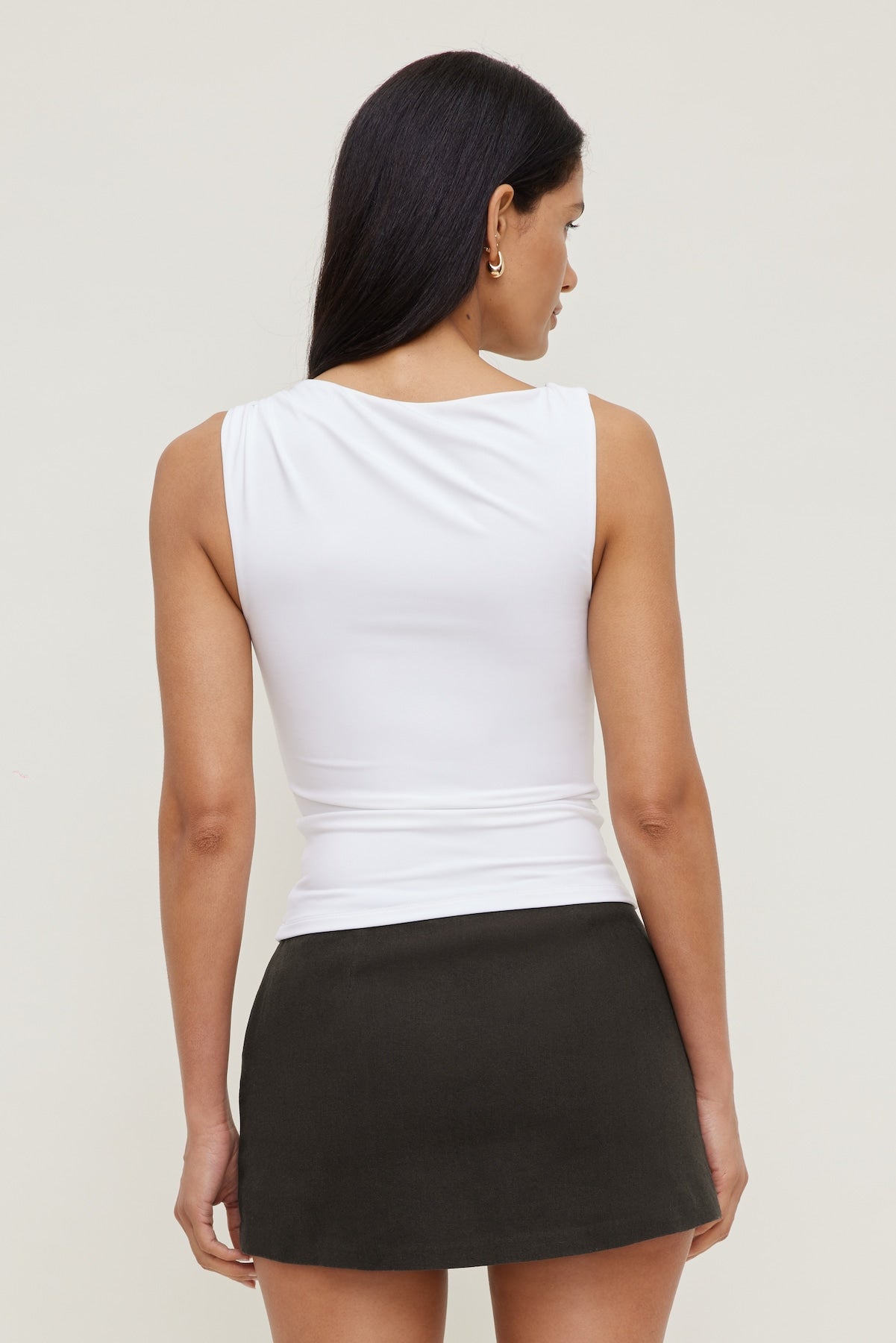 Dynamite Website Shop | Sculpt Metal Detail Top White