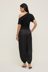 Dynamite US | Alexa Cotton Spandex T Shirt Black