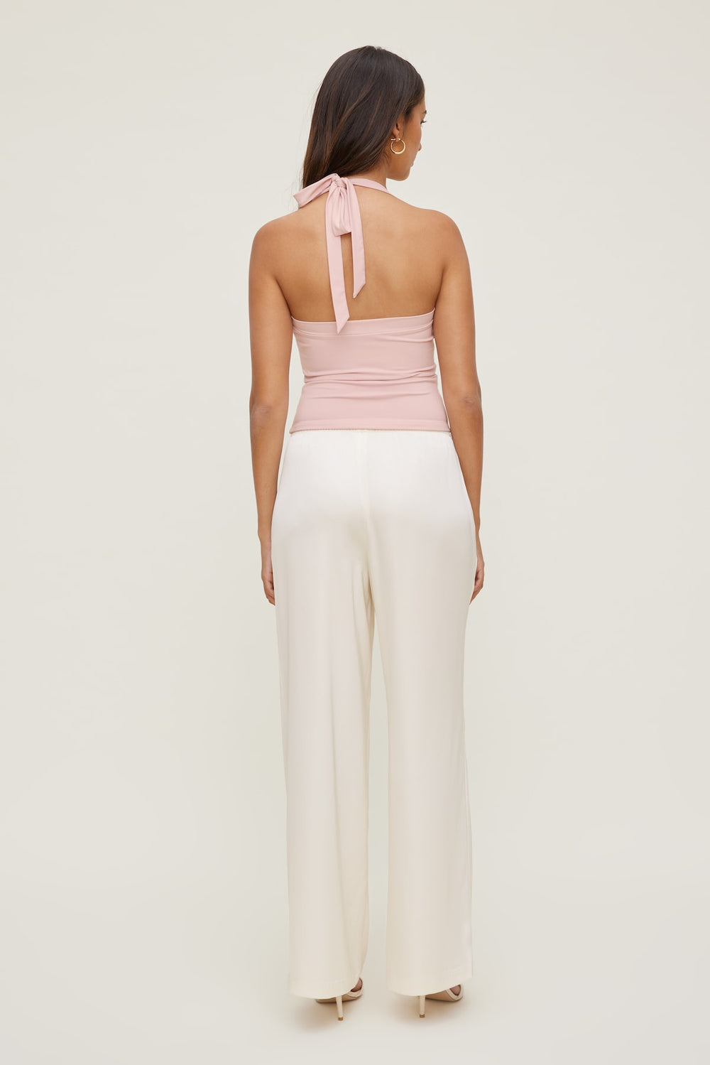 Dynamite Website Shop | Sculpt Halter Top Pink
