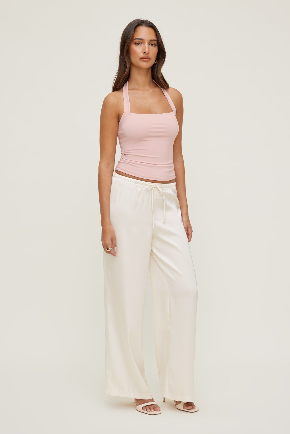 Dynamite Website Shop | Sculpt Halter Top Pink