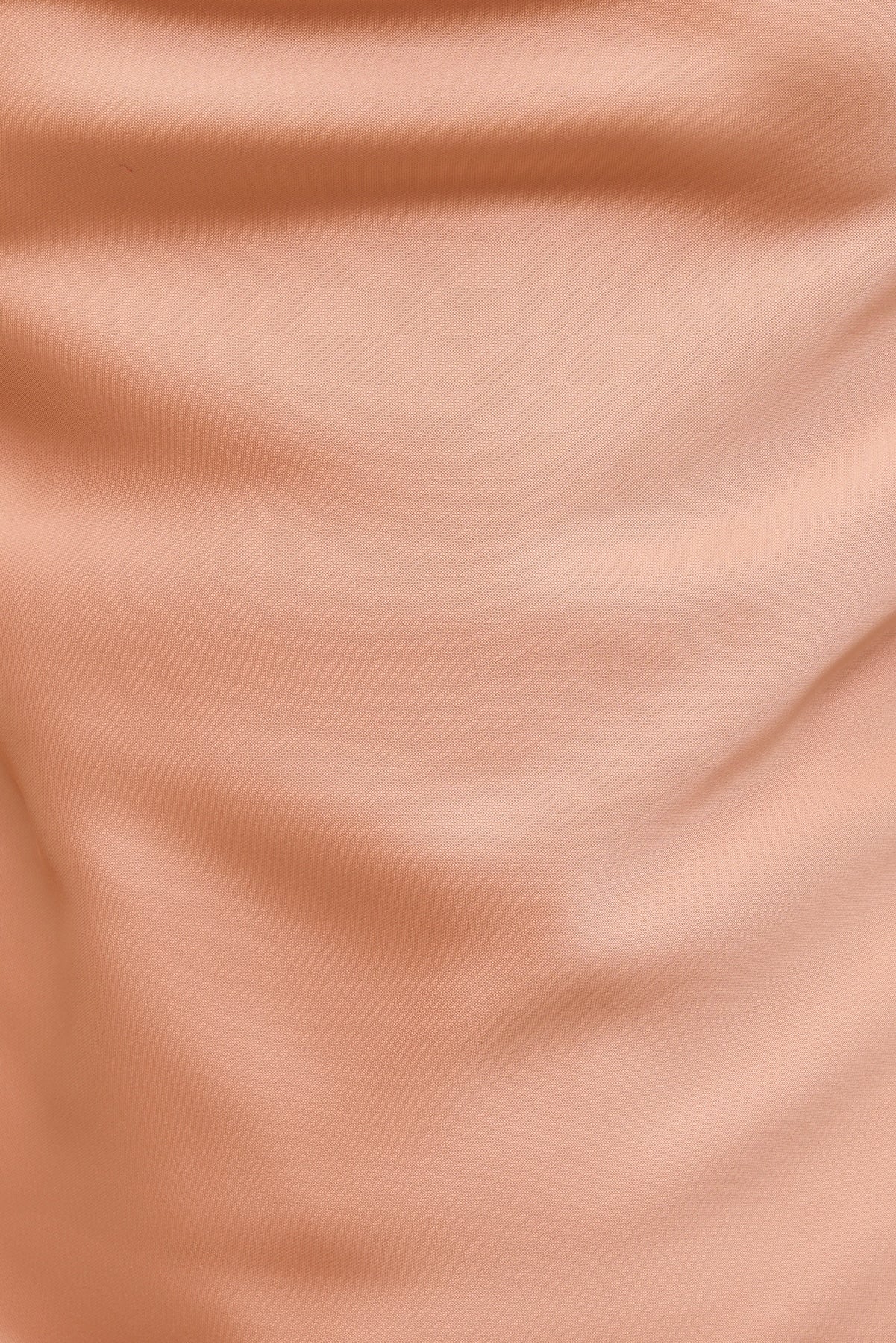 Dynamite On Sale | Camila Satin Cowl Halter Neck Blouse Orange