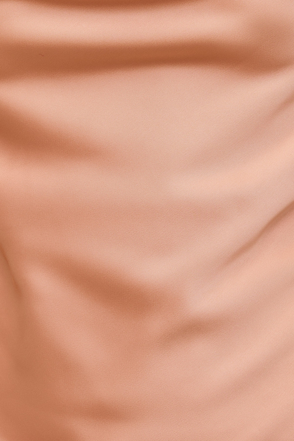 Dynamite On Sale | Camila Satin Cowl Halter Neck Blouse Orange