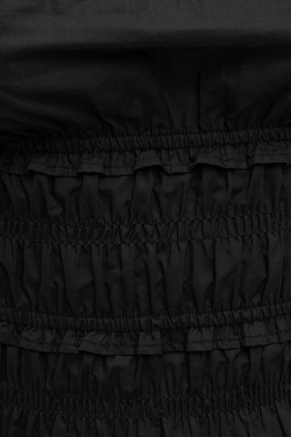 Dynamite Online | Smocked Poplin Cami Top BLACK